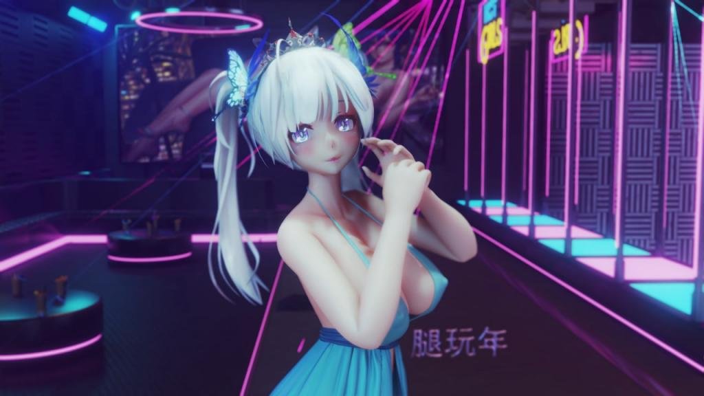 MMD89双马尾光辉IU-LILAC